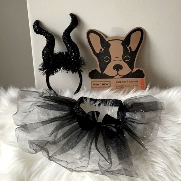 Other - New XS Dog Costume Ears Headband and Tutu Set